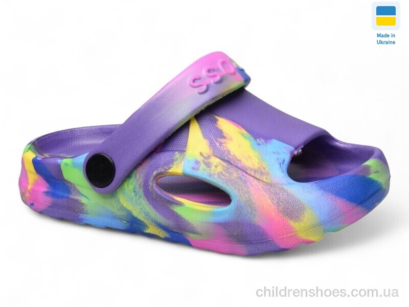 Шлепки детские Cross H9 попугай