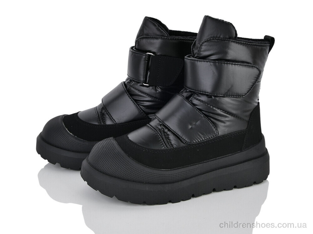 Ботинки ABD1043R-1 black Clibee-ShoSho / p. 33-38 / 8пар