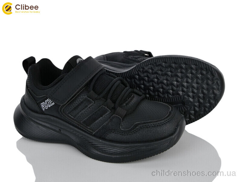 Кроссовки EC741-1 black Clibee / p. 31-36 / 6пар