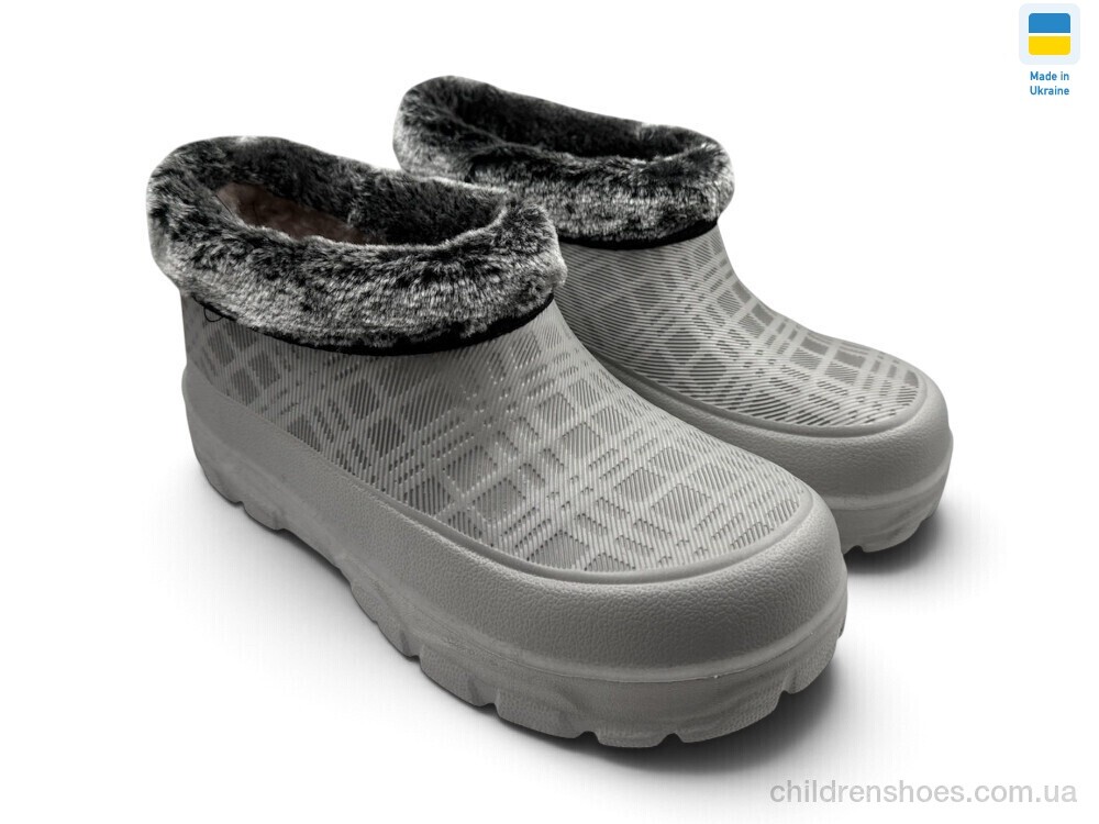 Галоши 607 сірий Rai shoes / p. 36-41 / 8пар