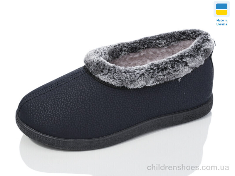Тапки N22-05 т.синій Lot Shoes / p. 37-42 / 6пар