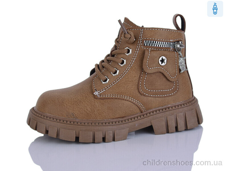Ботинки 8032 brown KEWK / p. 26-30 / 8пар