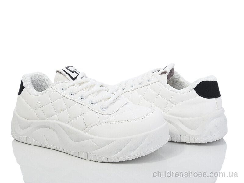 Кроссовки Violeta 149-55 white-black