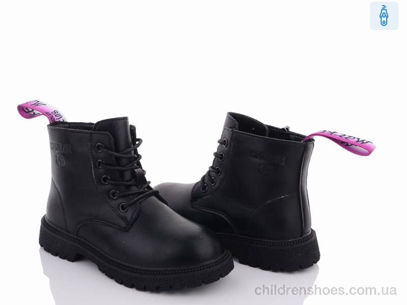 Ботинки Angel Y90-0279B black-purple