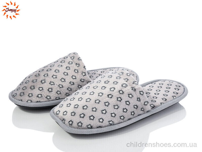 Тапки No brand Капці жін зірка сірий