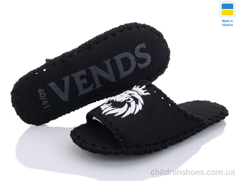 Тапки Vends 338М черный