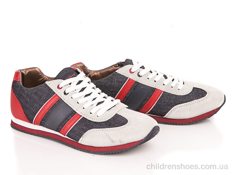 Кроссовки Demax A2567-1 navy-red