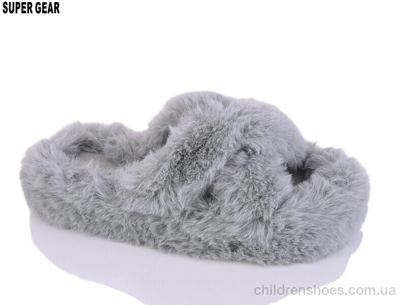 Тапки No brand PS05 grey