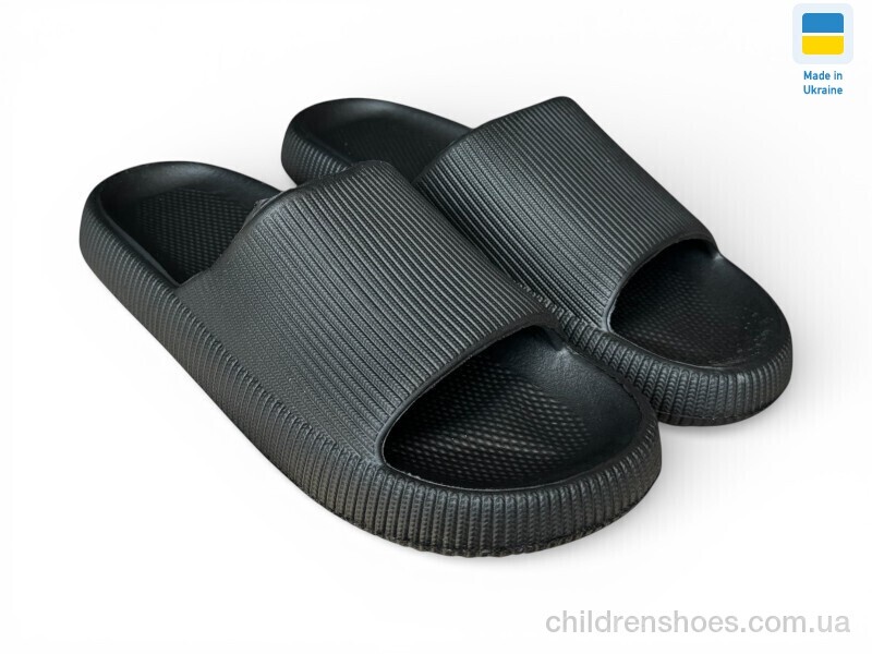 Шлепки С88 чорний Rai shoes / p. 36-41 / 6пар