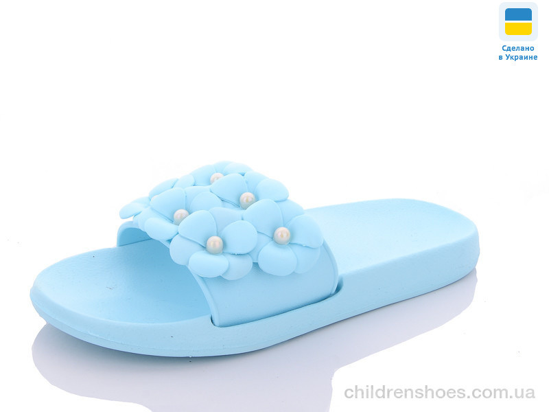Шлепки женские Demur DS45-7 блакитний