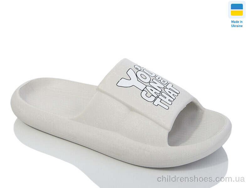 Шлепки женские DS DS67 св.сірий