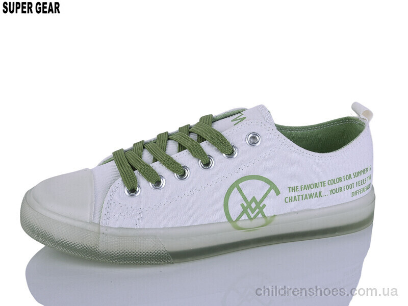 Кеды Chattawak 001SBL green