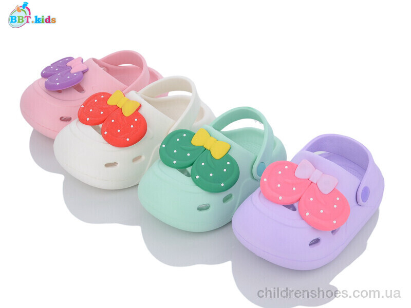 Кроксы BBT kids A9111 mix