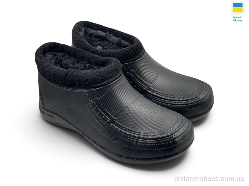 Галоши BM30 чорний Rai shoes / p. 37-41 / 12пар