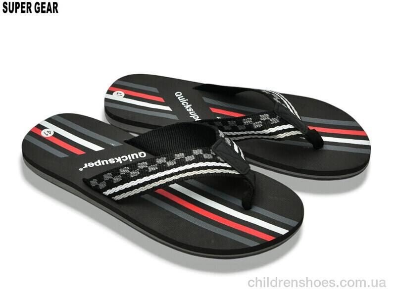 Шлепки Quiksuper A01-768 black
