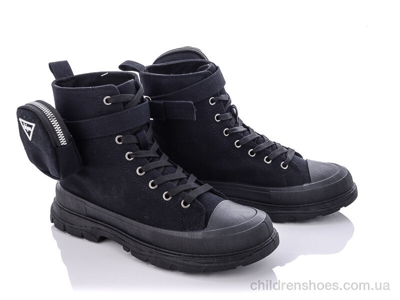 Кеды 20-884-1 black Violeta / p. 36-41 / 8пар