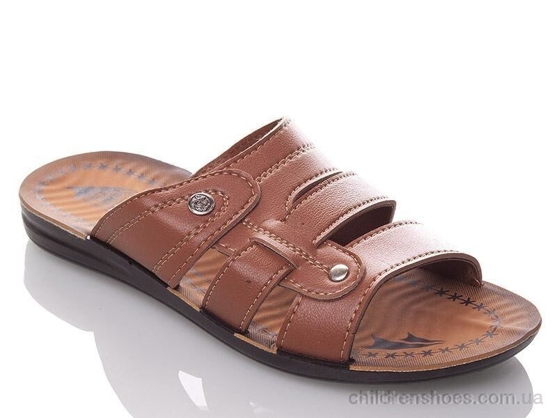 Шлепки Demur M6370 camel