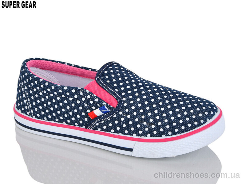Слипоны Super Gear 06691-1 navy