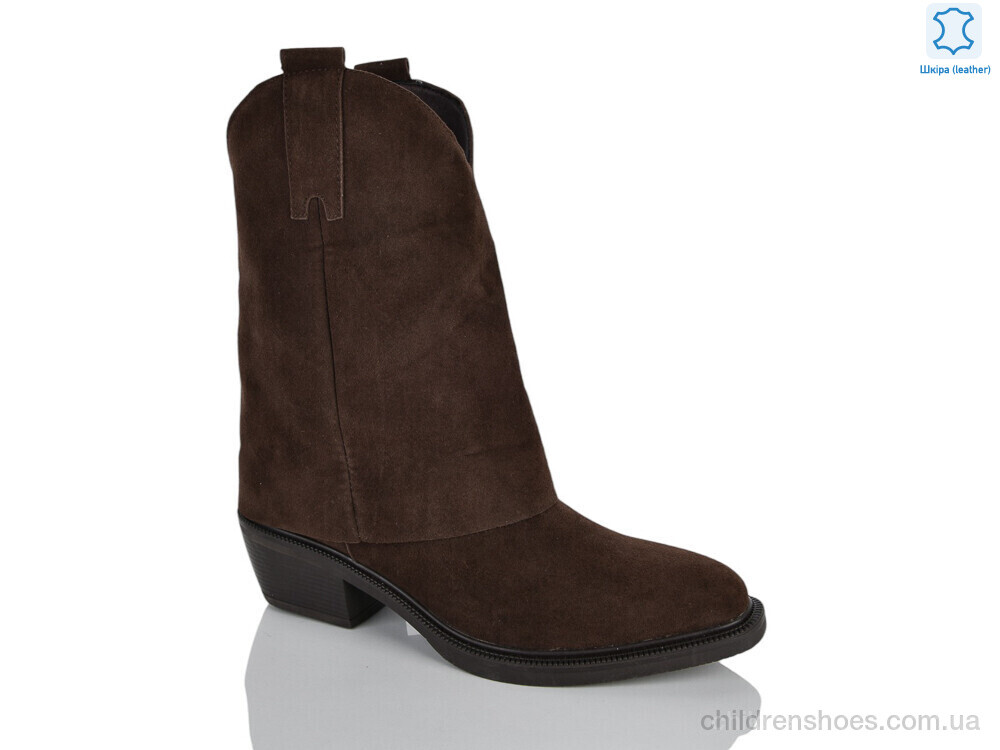 Ботинки E8939-2 b.brown DINO ALBAT / p. 36-41 / 8пар