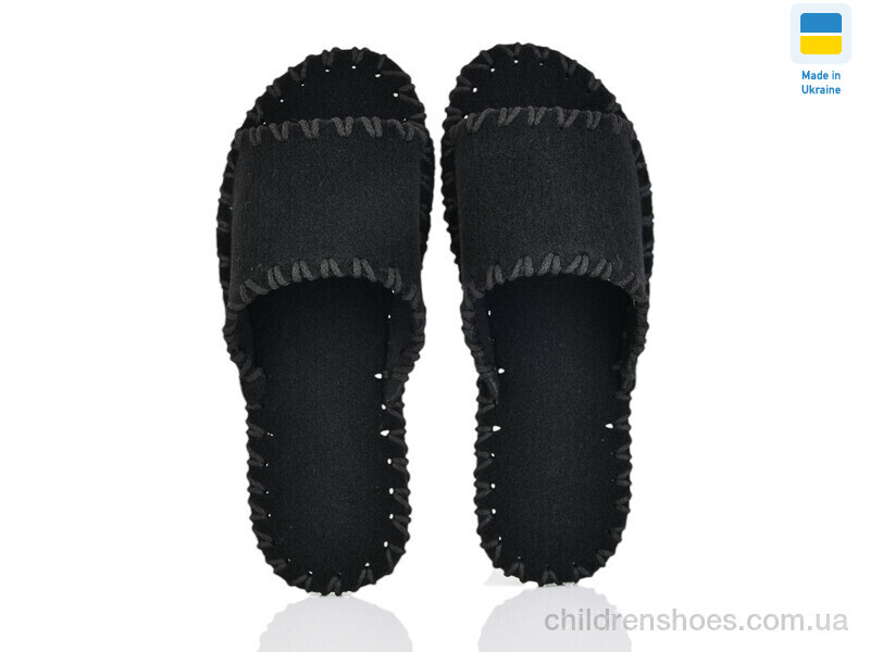 Тапки Vends 322M чорний