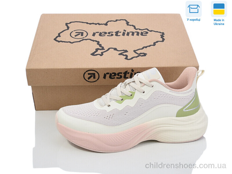 Кроссовки Restime SWL25533 beige-nude
