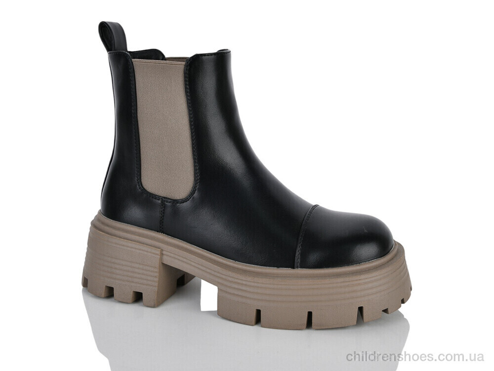 Ботинки E8444-29 black DINO ALBAT / p. 36-41 / 8пар