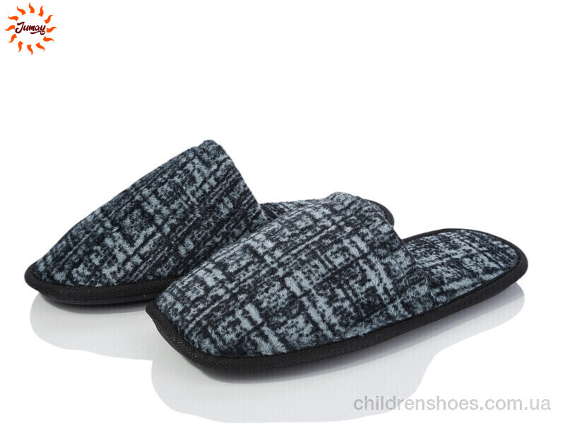 Тапки No brand Капці чол. смужка чорні