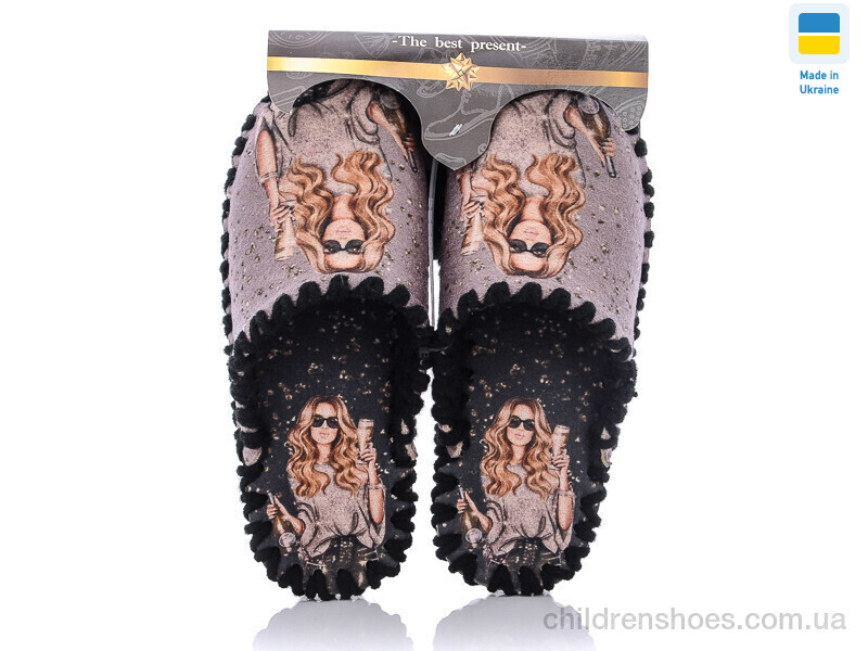 Тапки Vends 5-147 бузковий