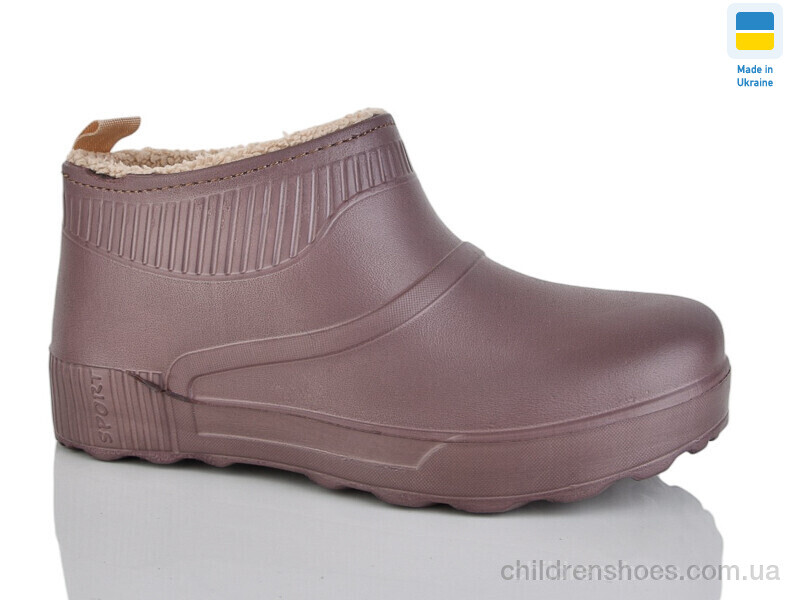 Галоши Олимп 25 коричневий