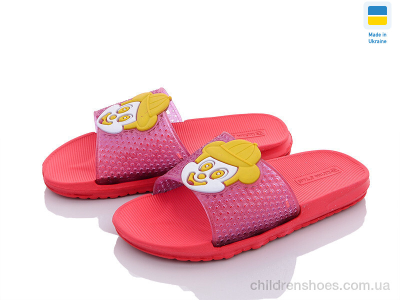 Шлепки детские DS DS Украина ТПД 06 червоний