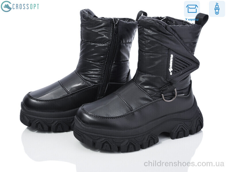 Дутики Apawwa TJ1014P-1 black