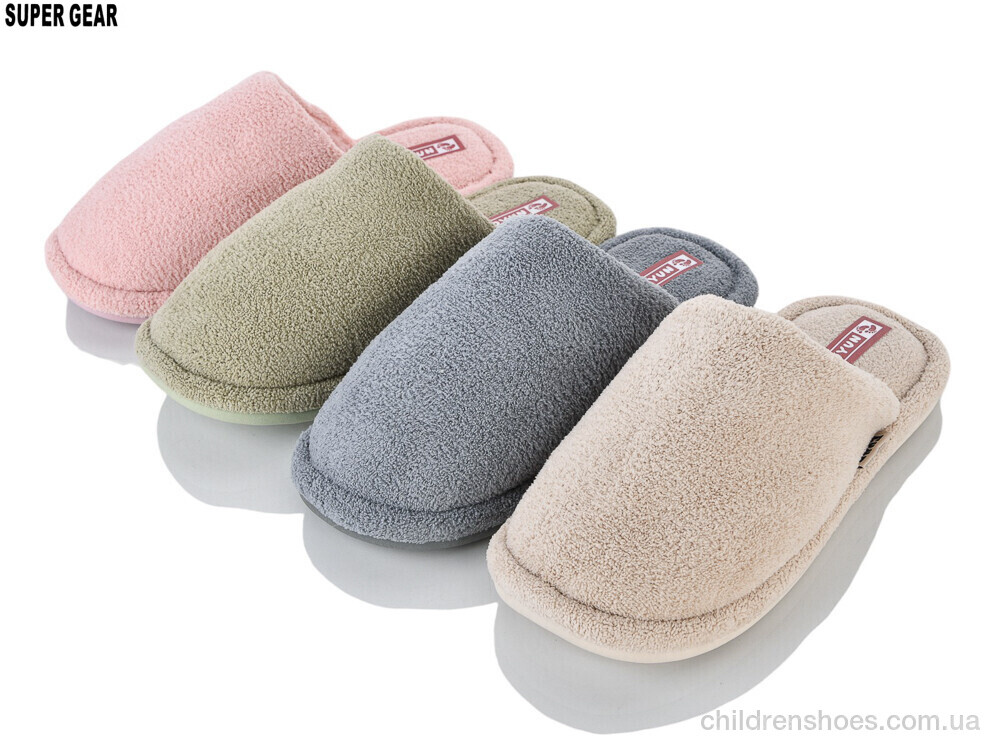 Тапки 7826 mix Super Gear / p. 36-41 / 12пар