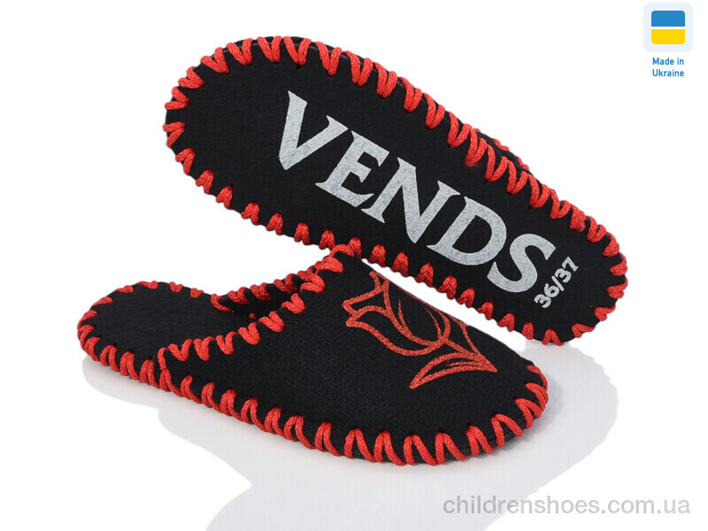 Тапки Vends 213W чорний