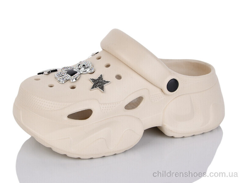 Кроксы No brand T679 beige