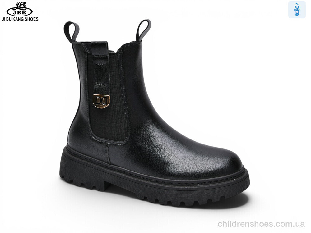 Ботинки 0025-021 black Jibukang / p. 36-41 / 6пар