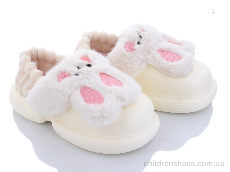 Тапки No brand 2336-2 white