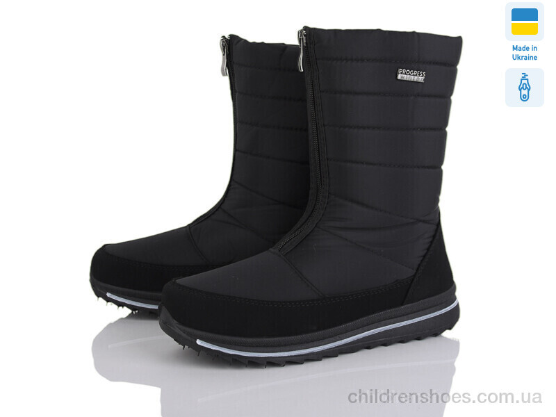 Дутики Progress 3108 чорний