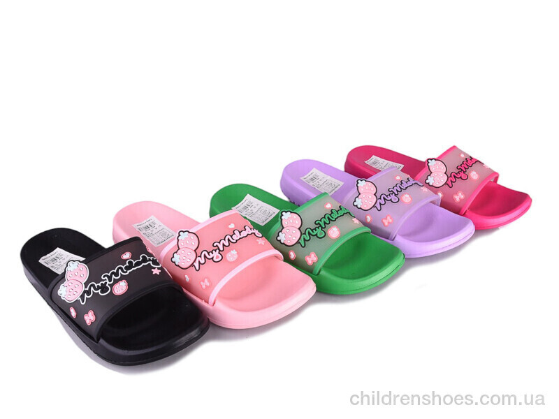 Шлепки женские Papuci Шльопки Ж736 mix