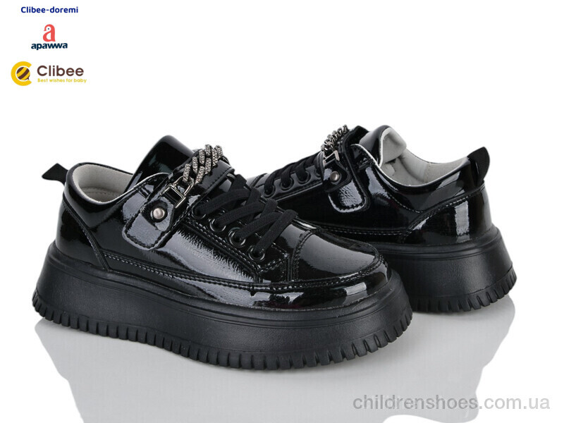 Кроссовки ABC1230 black Clibee-Doremi / p. 31-36 / 8пар