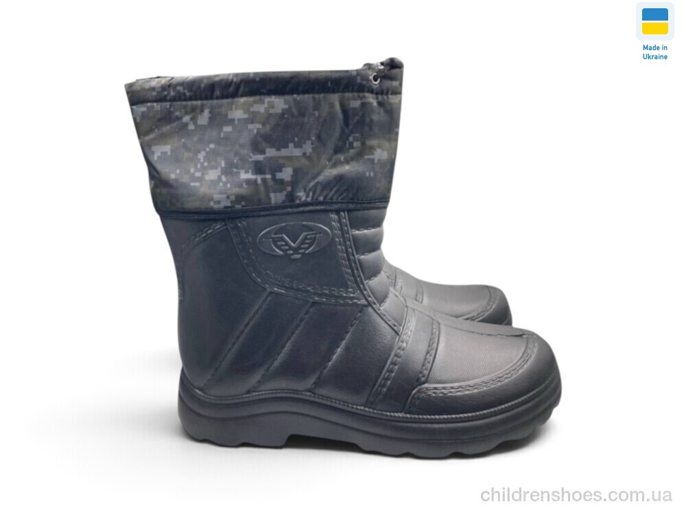 Сапоги из пены BM5 чорний Rai shoes / p. 41-45 / 6пар