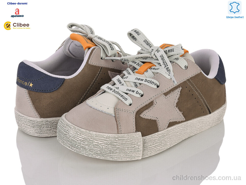 Кроссовки A1163003 brown Clibee-Doremi / p. 31-37 / 7пар