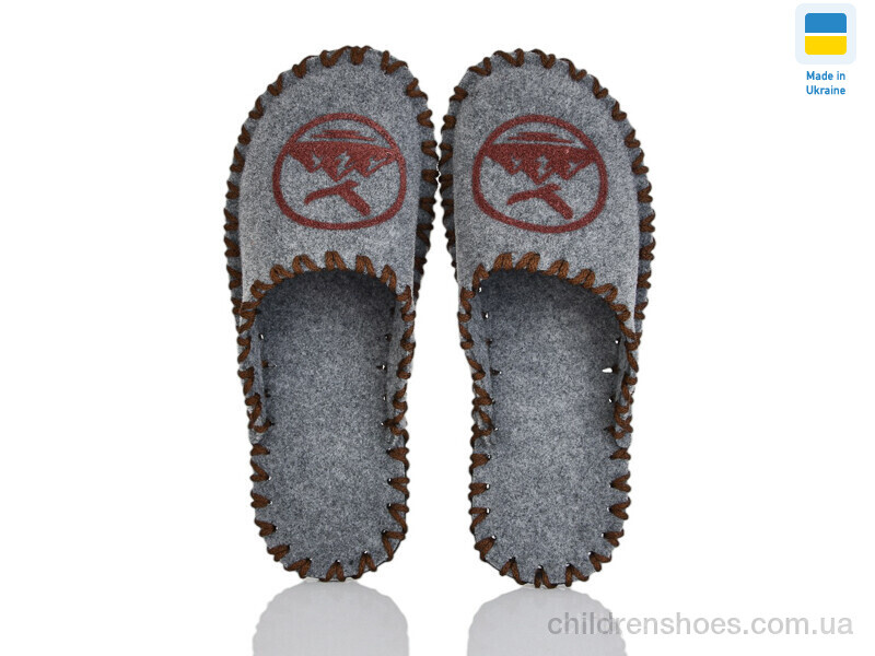 Тапки Vends 318M сірий