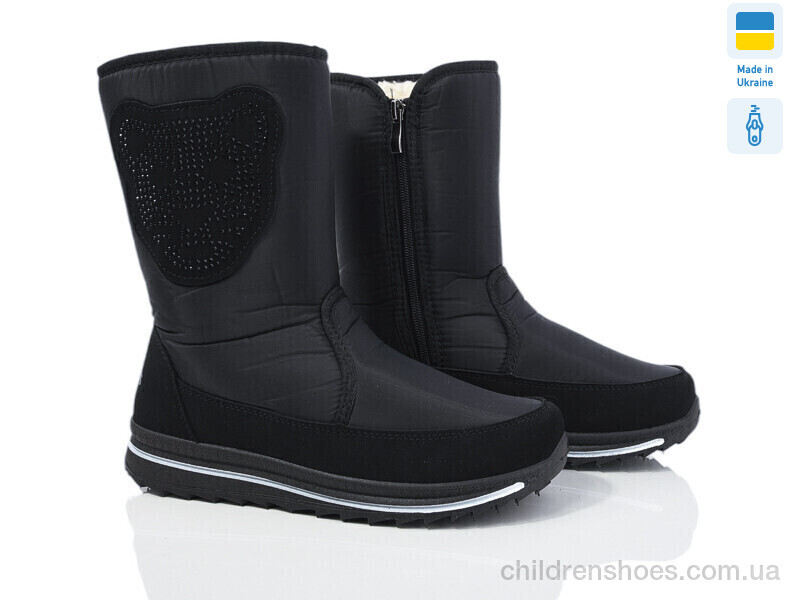 Дутики Progress Progress 3106 чорний