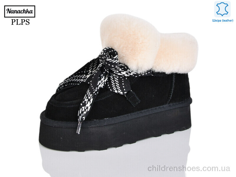 Угги 5855 black PLPS-Nanachka / p. 36-41 / 6пар