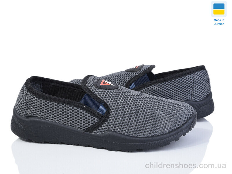 Слипоны No brand 206 сірий