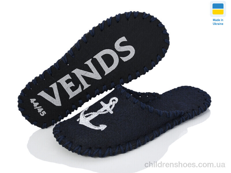 Тапки Vends 334M синій