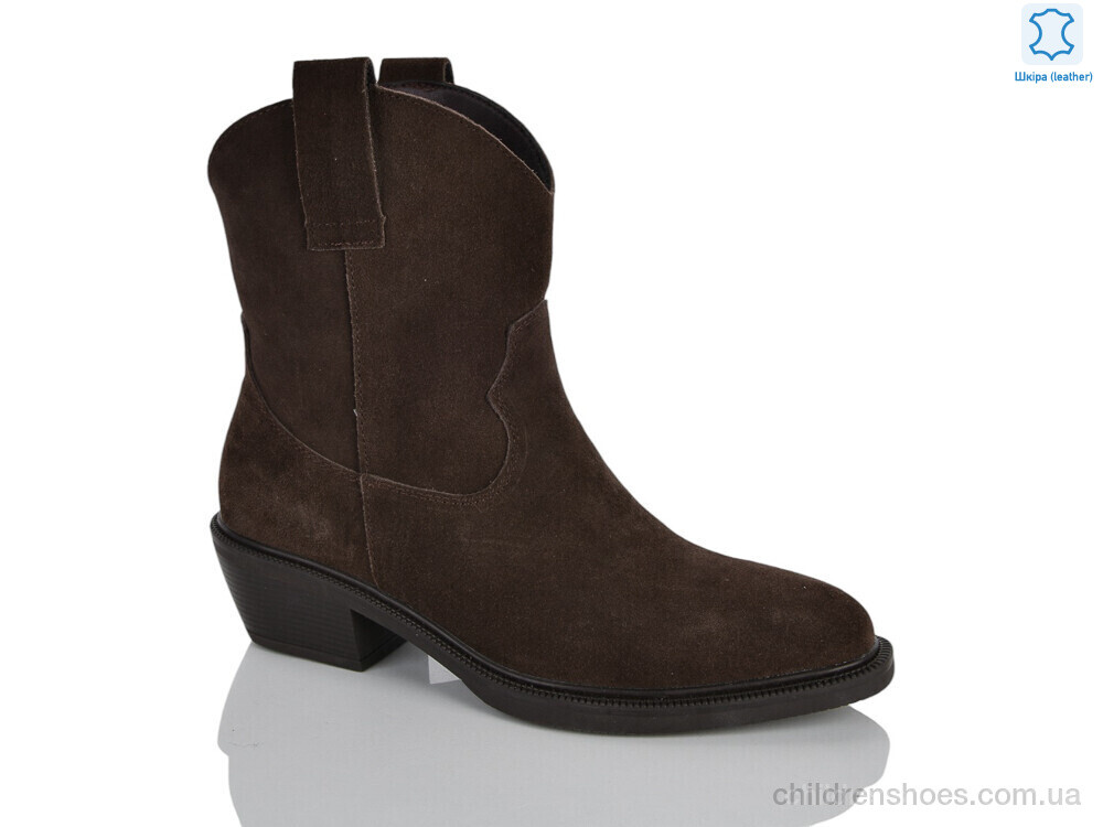 Ботинки E8934-2 b.brown DINO ALBAT / p. 36-41 / 8пар