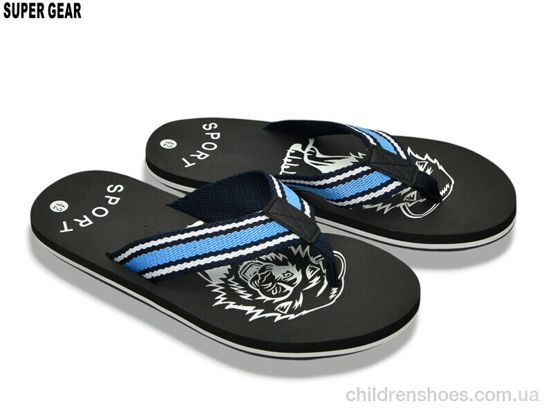 Шлепки Quiksuper A01-772 blue