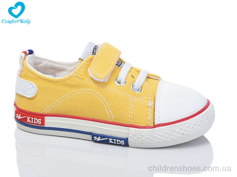 Кеды 351В жовтий Comfort-baby / p. 19-24 / 7пар