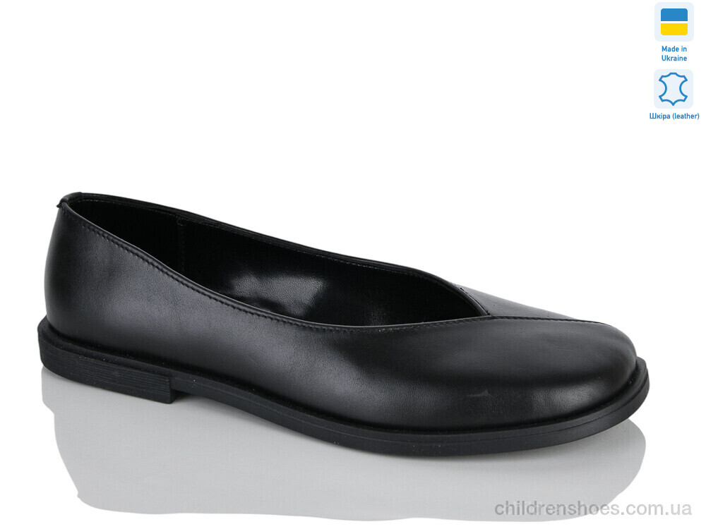 Туфли 271 чорний к. Sali / p. 37-41 / 6пар